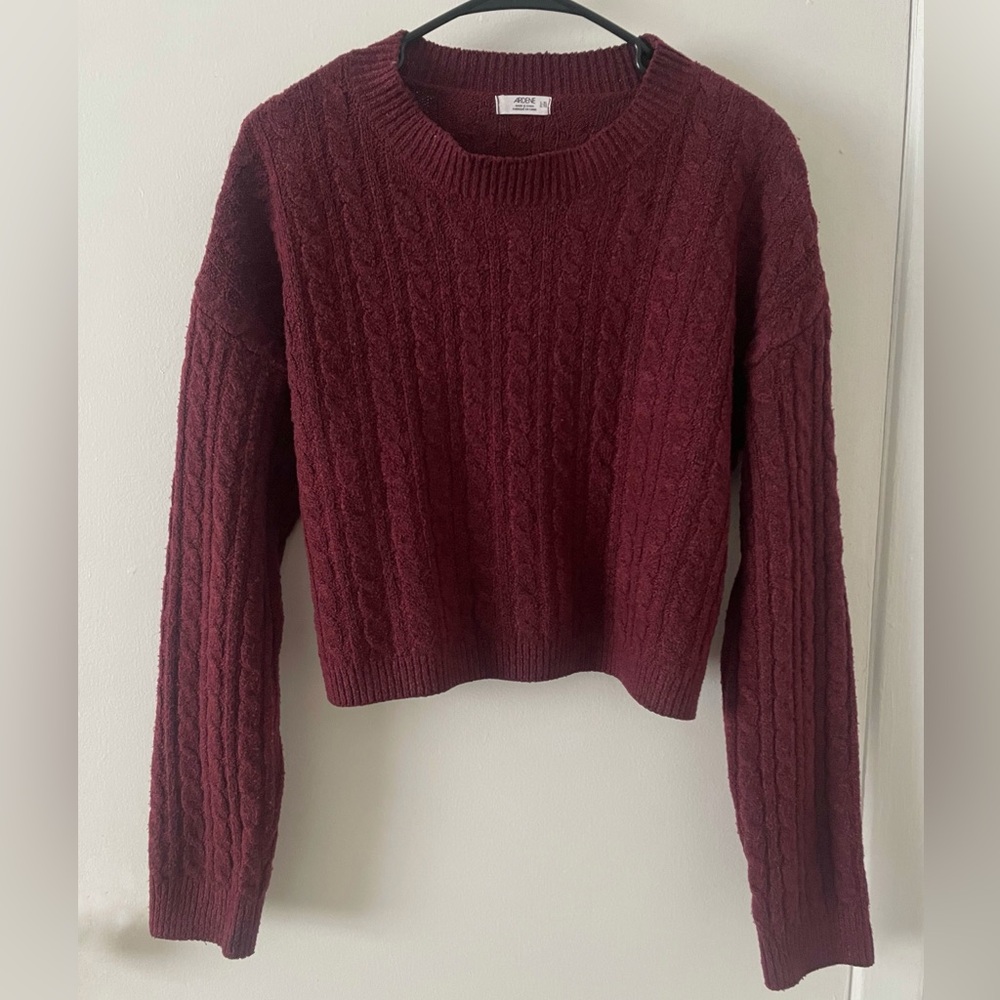 Wine sweater